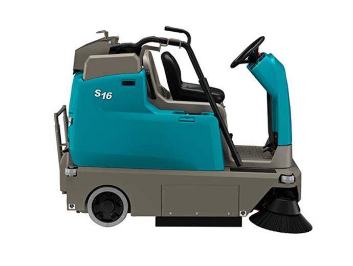 M17 Battery-Powered Ride-On Sweeper-Scrubber