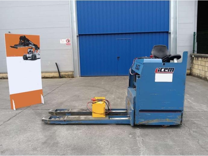 ICEM GT 50F : 5000 kg driver mounted electric pallet truck : GAM Online