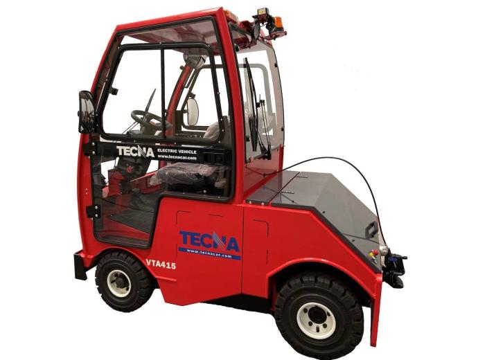 Trator de reboque elétrico Tecnacar VTA 410 - VTA 410 - Tractores de reboque elétrico : GAM Online