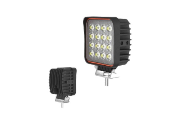 FARO DE TRABAJO CUADRADO LED 10-100V 48W - 1174775 - Acústicos y luminosos | GAM Online