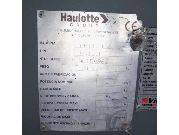2007 HAULOTTE HA12IP