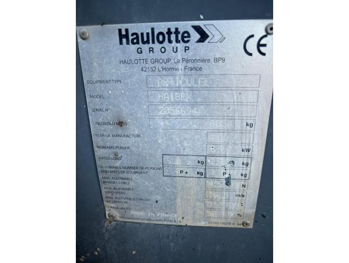 2019 HAULOTTE HA18PX