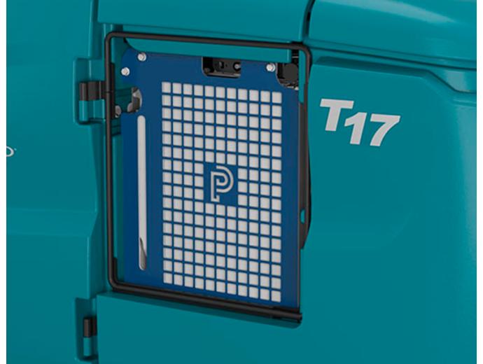 Fregadora de conductor sentado a baterías Tennant T17 - T17 - fregadoras operario sentado | GAM Online